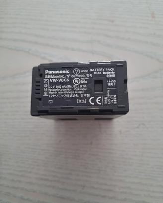 PANASONIC AG AJ160 VW-VBG6 BATTERIA AJ130-AJ160