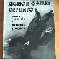 Il signor Gallet defunto - George Simenon