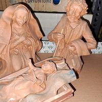 presepe statuine in terracotta 