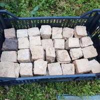 Sanpietrini Cubetti di porfido Antichi, 250 pezzi