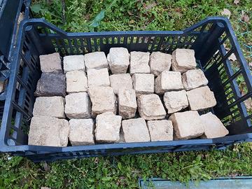 Sanpietrini Cubetti di porfido Antichi, 250 pezzi