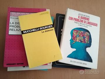 libri di logopedia, psichiatria, ...