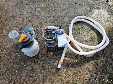 Pompa a sabbia per piscina bestway 5800l/h
