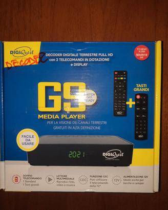Decoder Digitale Terrestre  DVB-T2
