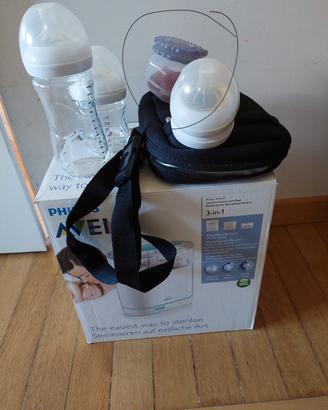 sterilizzatore Avent + thermos e biberon