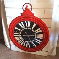 Quadro decorativo con orologio stile vintage