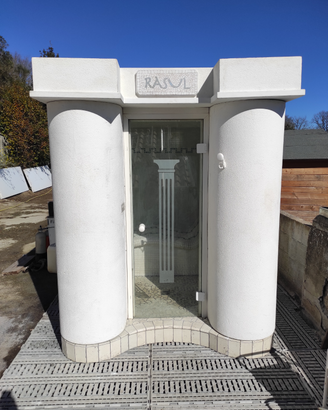 Bagno turco sauna doccia sensoriale multifunzione