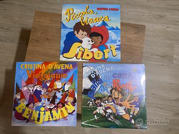 Cristina D’Avena - Lotto 3 LP - sigillati