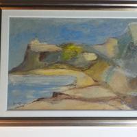 Dipinto olio su tela dell'artista Annamaria Costa