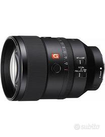 Obiettivo sony 135mm 1.8 gm e mount