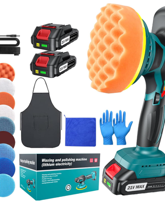 Lucidatrice Auto a Batteria 150 mm Rotorbitale Dop