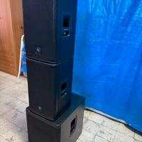 IMPIANTO AUDIO ATTIVO ELECTRO VOICE YAMAHA RCF FBT