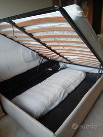 letto matrimoniale contenitore 