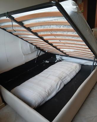 letto matrimoniale contenitore 