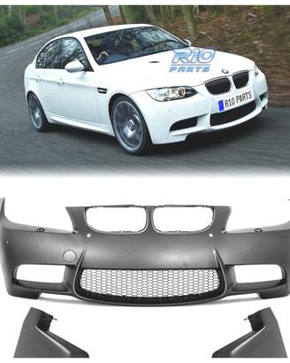 PARAURTI ANTERIORE BMW E90 E91 LCI 08-12 LOOK EVO3