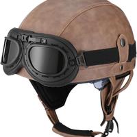 OCCHIALI VINTAGE MOTO STORMER NERO LENTE FUME