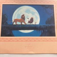 Litografia da collezione del film Re leone