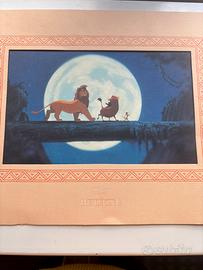 Litografia da collezione del film Re leone