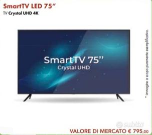 Samsung Crystal UHD 75" 4K LED Smart TV