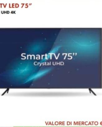 Samsung Crystal UHD 75" 4K LED Smart TV
