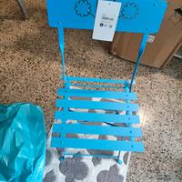 sedia bistro  in ferro battuto 