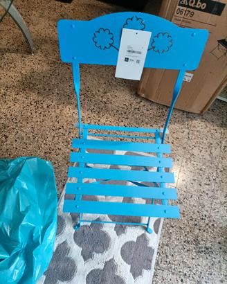 sedia bistro  in ferro battuto 