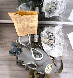 Maschere ANTIGAS ESERCITO POLACCO+SOVIETICO