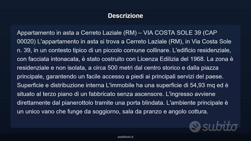 Appartamento – Cerreto Laziale, Roma Capitale - Vista 4