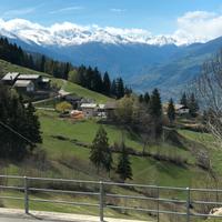 Baita tutta pietra e legno alle pendici di un bosc