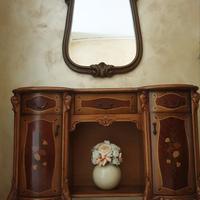 Consolle ingresso mobile e specchio