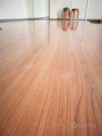 parquet in vero legno trattato lucido 40 m²