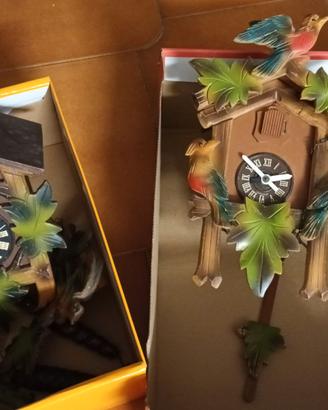 Orologi a Cucù  Tirolesi legno anni 40