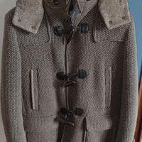 Giaccone uomo lana e seta taglia 50