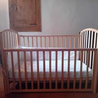 Lettino - Pali + materasso