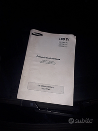 Istruzioni Samsung LCD LW 15-17-20