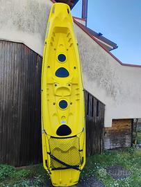 Canoa biposto Bic Trinidad con pagaie