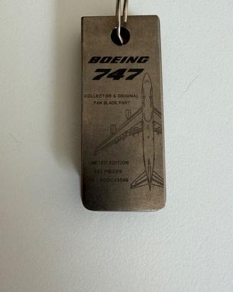 Boeing 747 Fan Blade Originale Raro