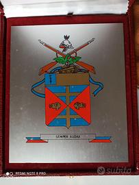 Targa stemma militare