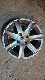 4 cerchi in lega Peugeot 207, 16 pollici