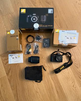 Macchina fotografica Nikon D3200 18-105 VR Kit