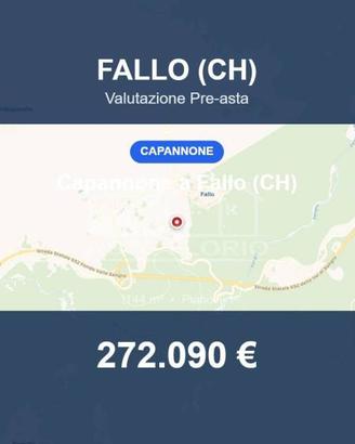 Immobile in asta di 1144 m² a Fallo