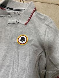 Polo AS Roma New Balance – Grigia, Taglia L