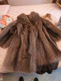 pelliccia in marmotta come nuova