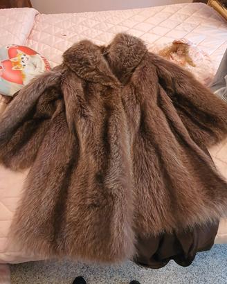 pelliccia in marmotta come nuova