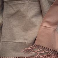 Pashmina in cashmere double face reversibile.Nuova