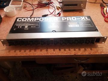 compressore audio dbx behringer composer pro-xl