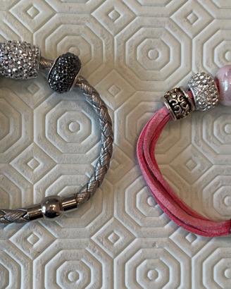 Set di due bracciali Charms