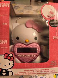 Radiosveglia FM con proiettore Hello Kitty
