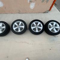 Cerchi +gomme termiche originali w golf 6 da 16