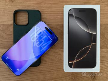 IPhone 16 Pro Max 256Gb pari al nuovo
